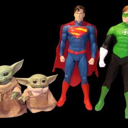 Collectible Action Figure Bundle Read Below ( Must Pick Up )