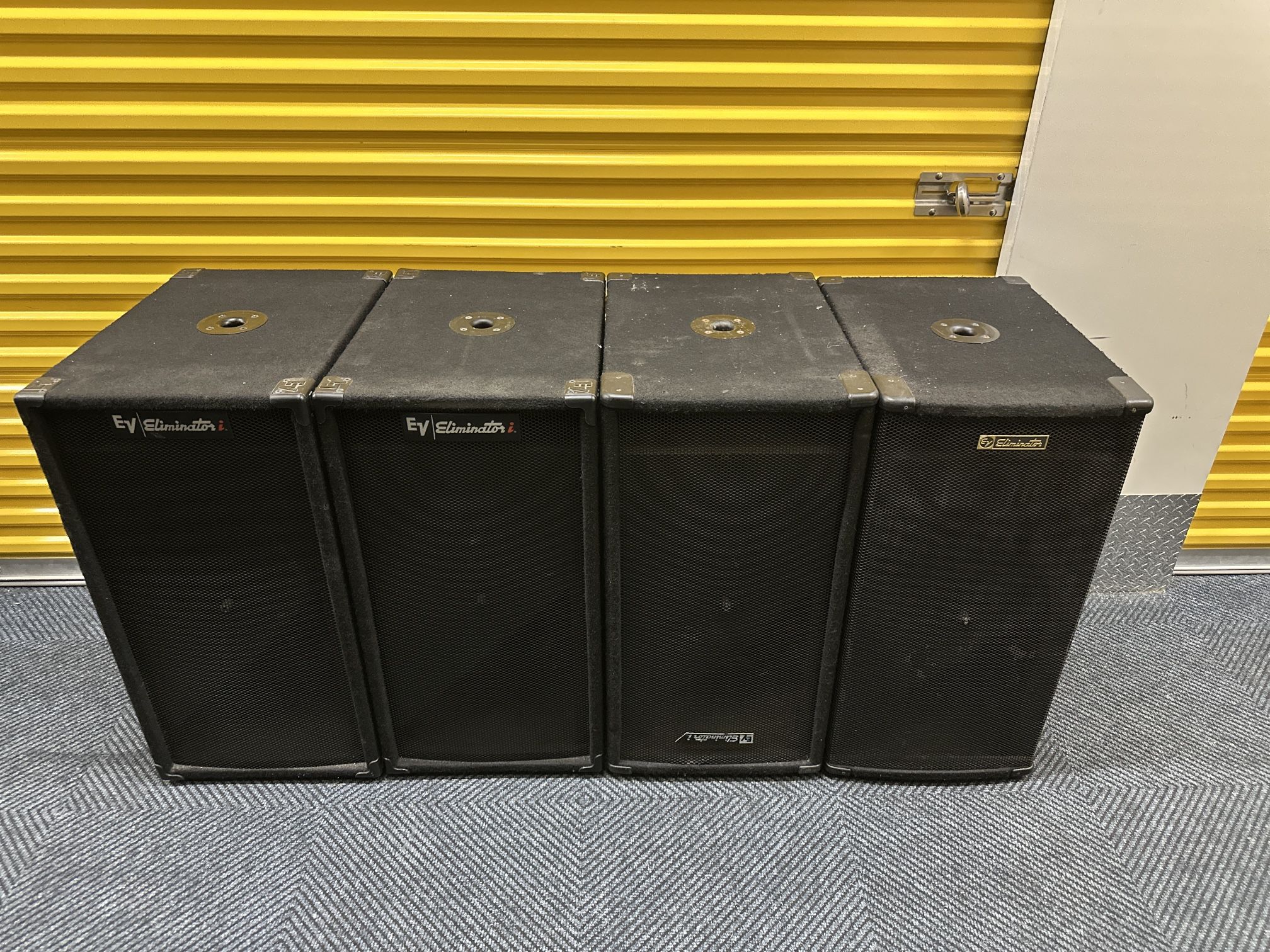 EV Eliminator Loudspeakers with Subwoofers Pro Audio Equipment