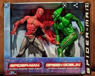 Spiderman and Green Goblin