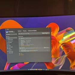 1440p CURVED MONITOR 165HZ WITH KEYBOARD 