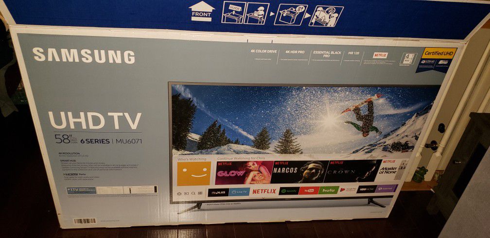 58" Samsung SmartTV