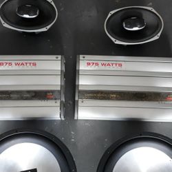 Speakers And Amplifiers