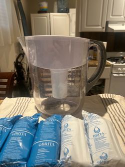Brita Water Filter Pitcher with Extra Filters