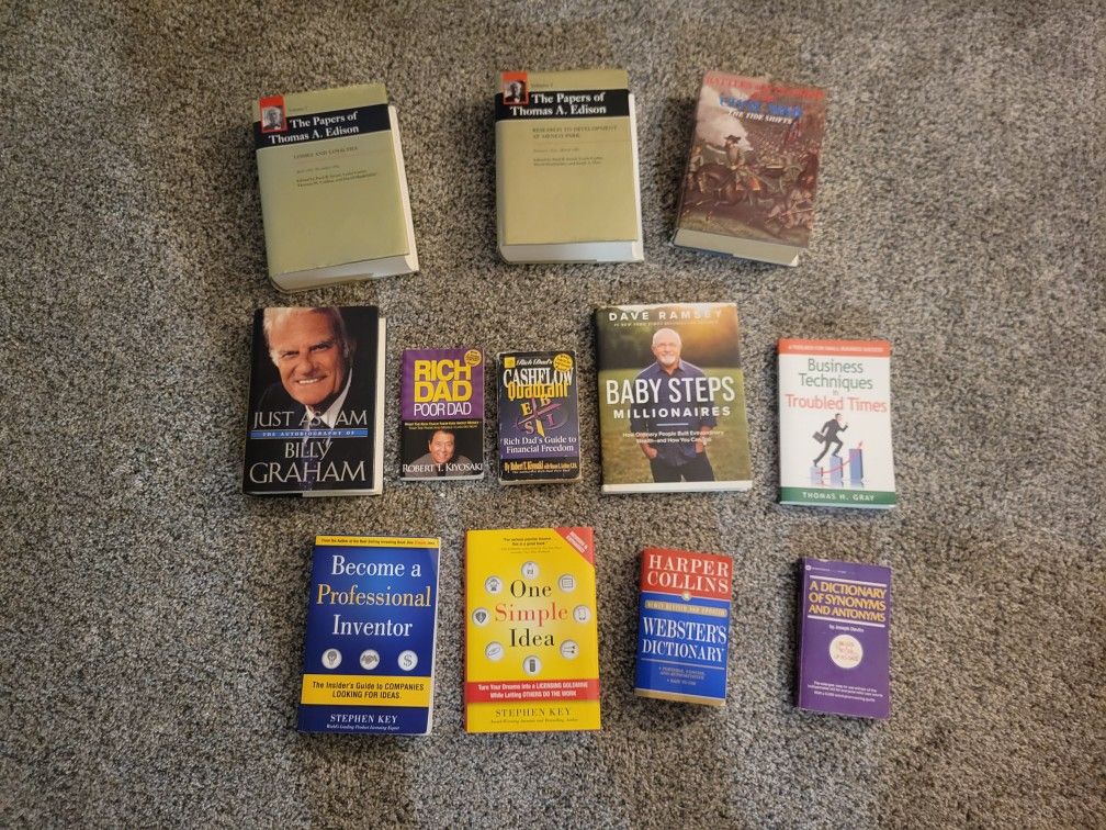 12 High Value Books, $60 takes all, or Individual Prices Below