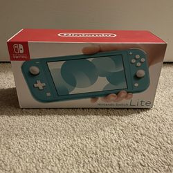 Turquoise Nintendo Switch Lite