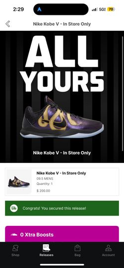 Nike Kobe V