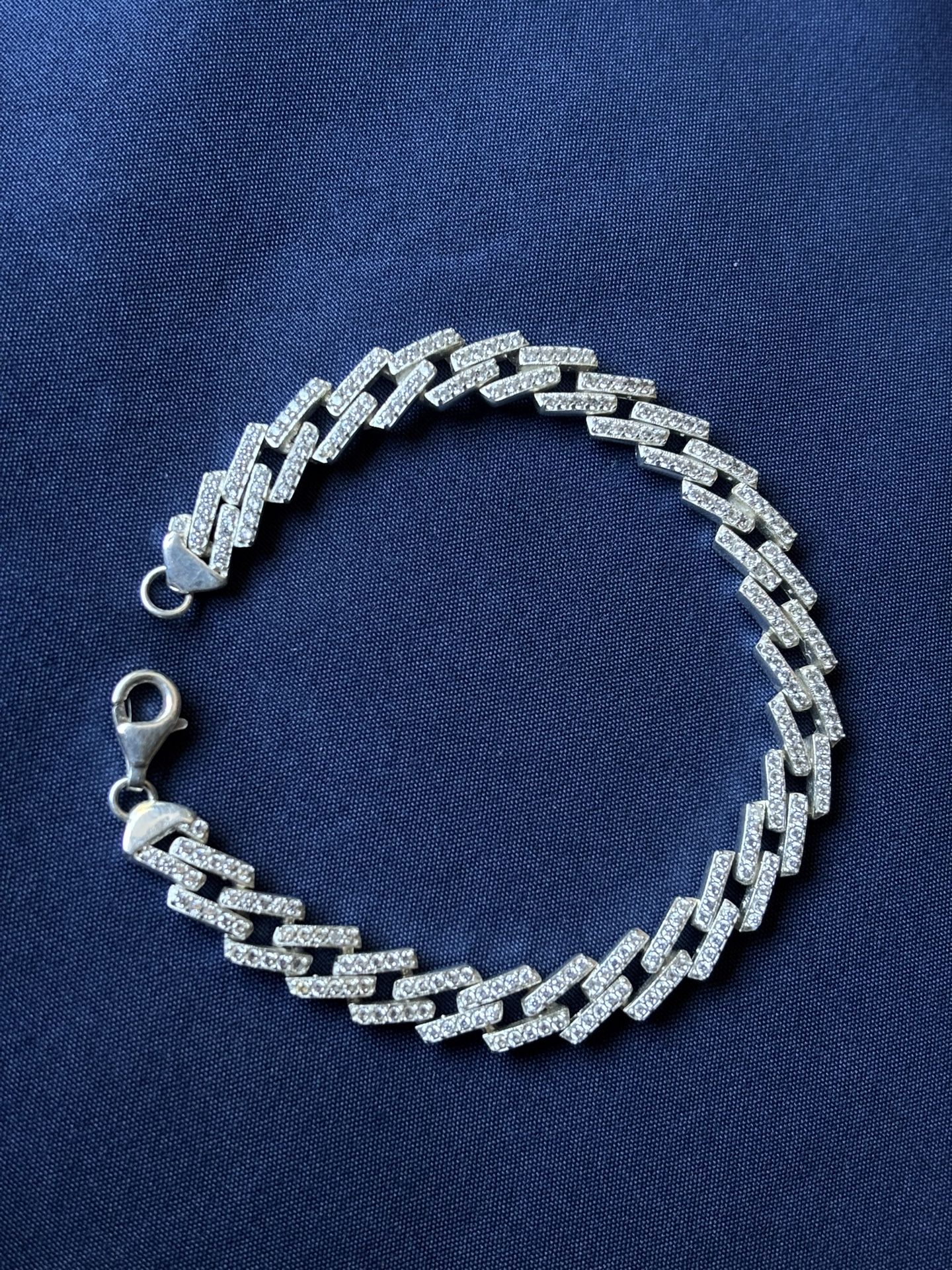 Silver 925 Cuban 7 Inch