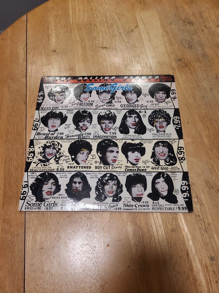 Rolling Stones Some Girls Vinyl