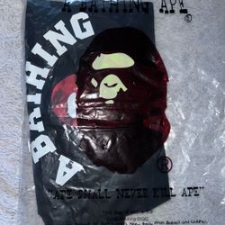 Bape T Shirt Red Camo 