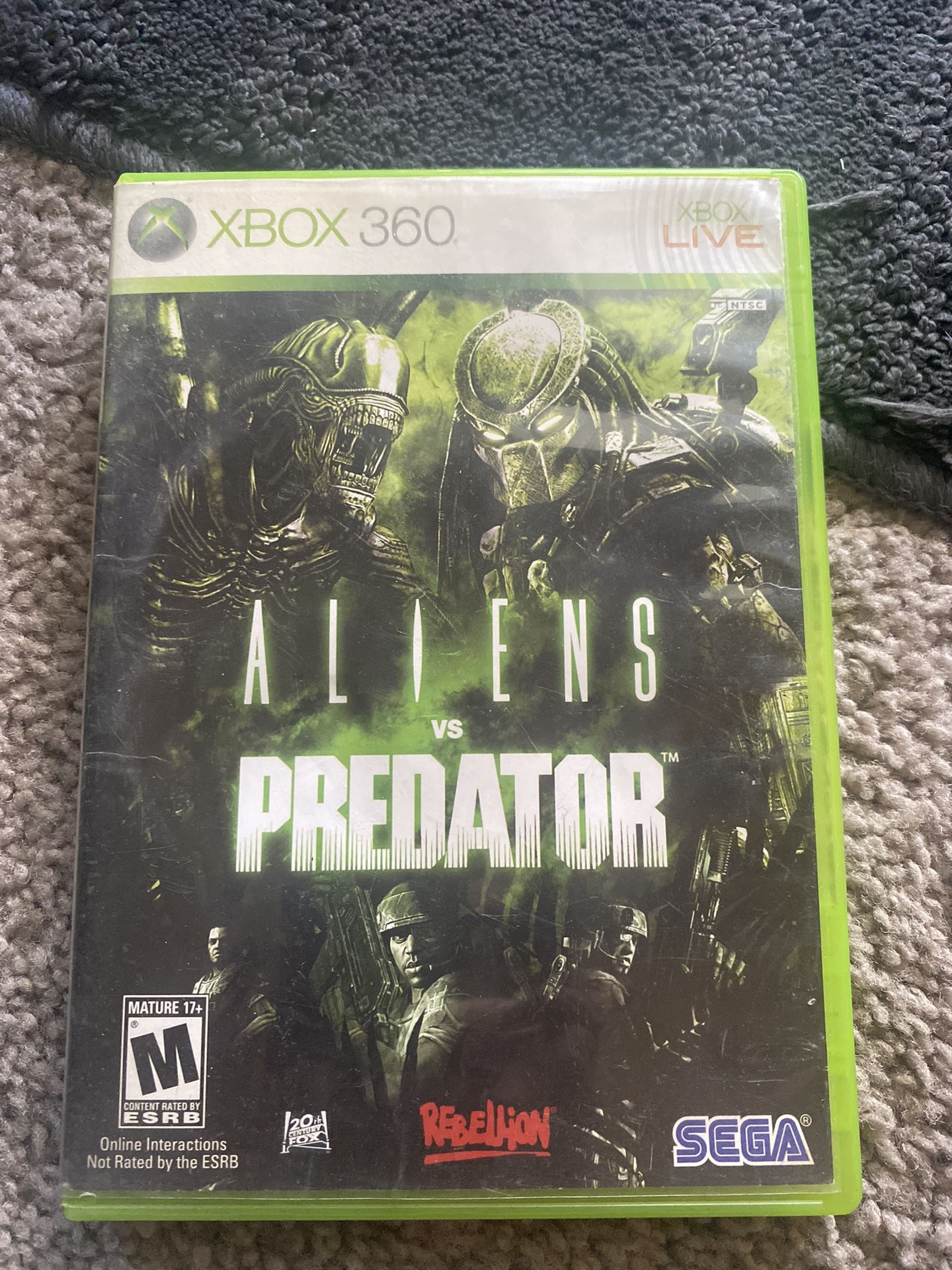 Alien Vs Predator Xbox 360