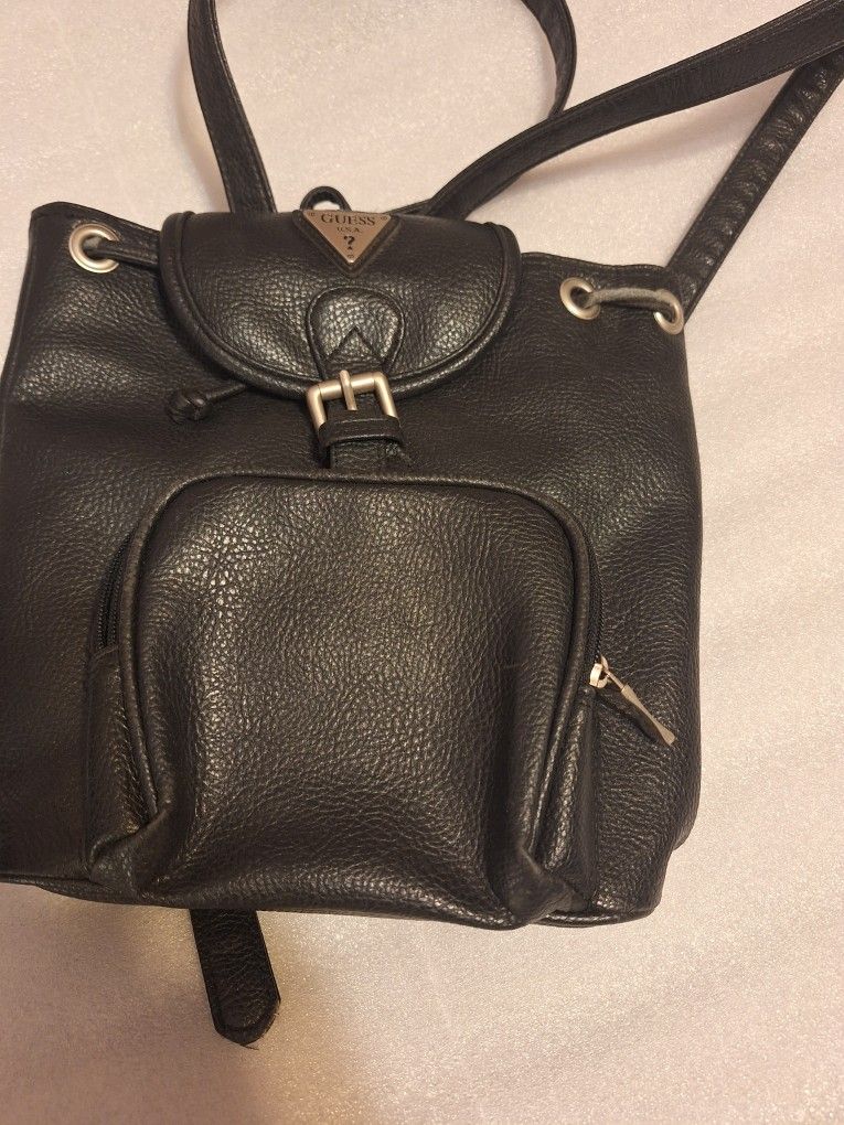 Vintage Guess Drawstring Backpack