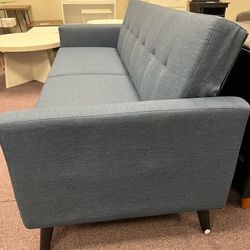Blue Futon Sofa