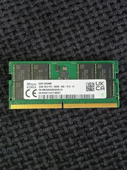 DDR5 SODIMM 32GB 5600MHz RAM