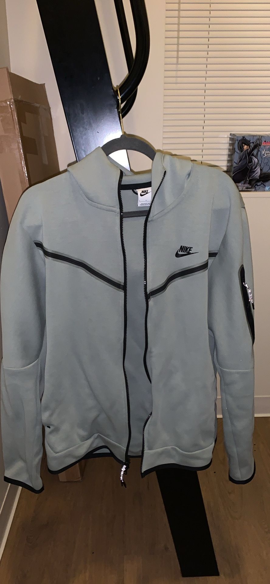 Mint Green Nike Tech Fleece Jacket