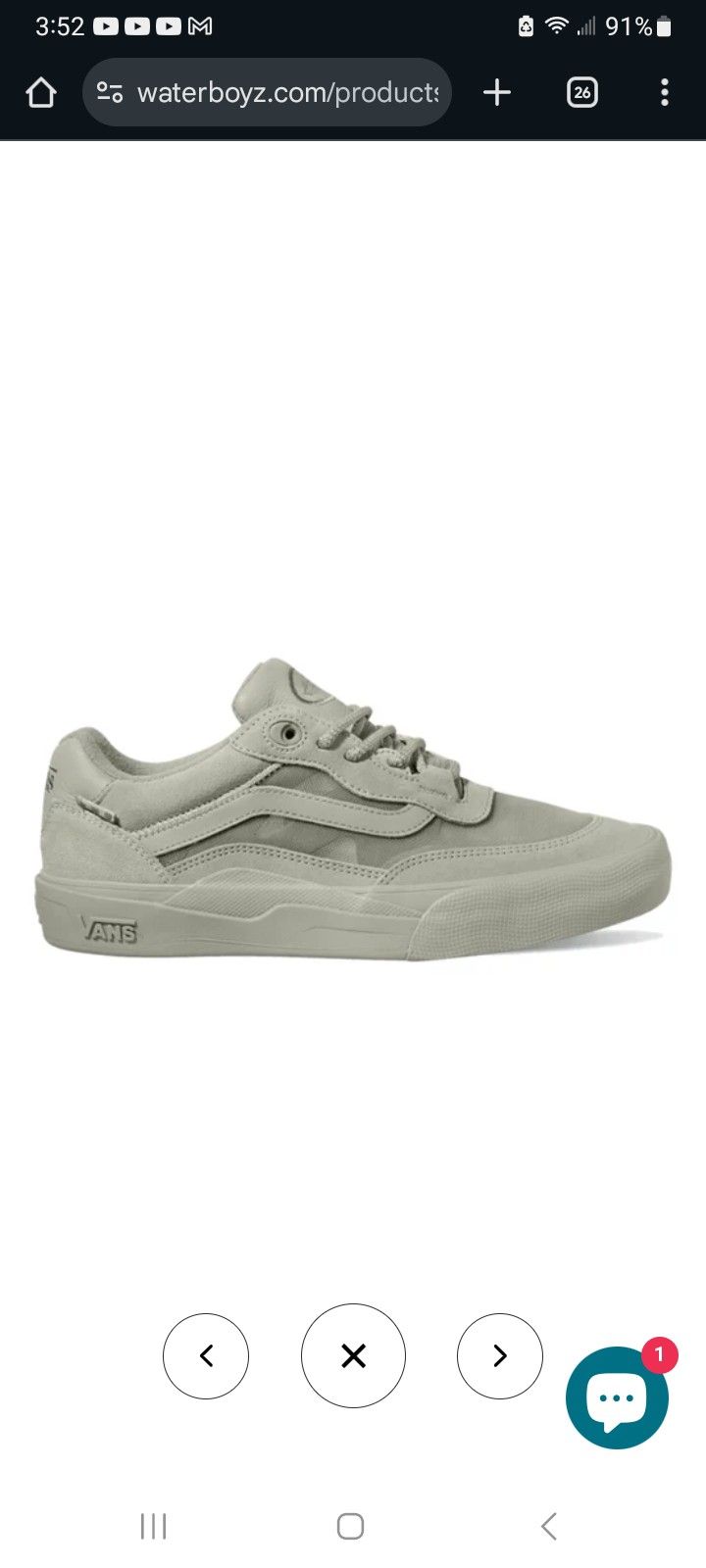 Vans Skate Wayvee Mono Fog