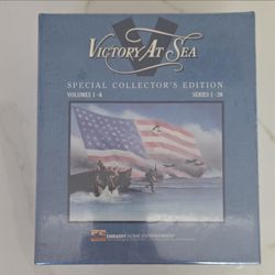 Victory at Sea Special Collector's Edition VHS Box Set Volumes 1-6 NTSC