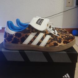 Adidas Wales Bonner Leopard Sambas