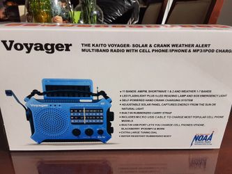 Voyager Kaito Solar & Crank