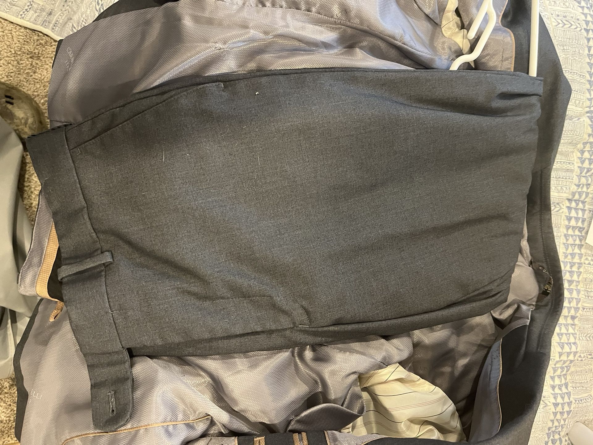 Grey suit
