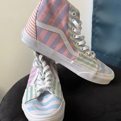 Striped Canvas Vans