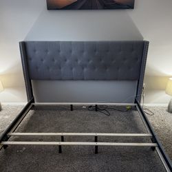 King size bed frame
