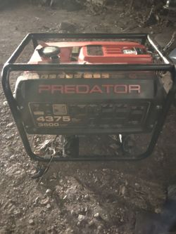 Predator generator 4375 watts