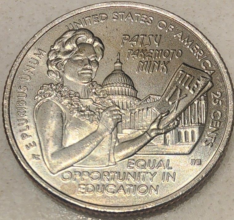 Honorable Patsy Takemoto Mink Collectable Coin