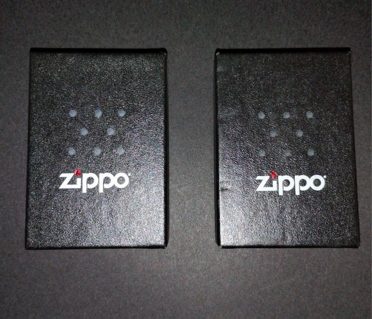 TWO Zippo Lighters - NIB