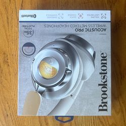 Brookstone Over The Ear Bluetooth Headphones