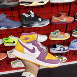 Jordan 1 Lakers Women’s Shoes 