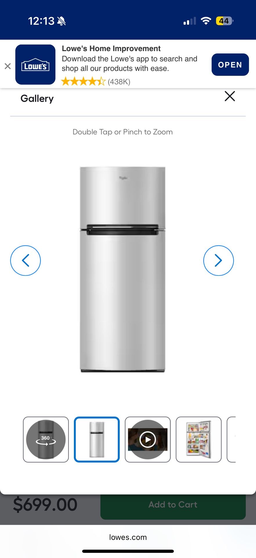 Whirlpool Refrigerator