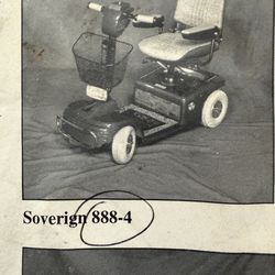 Shop rider, Soverign 888-4