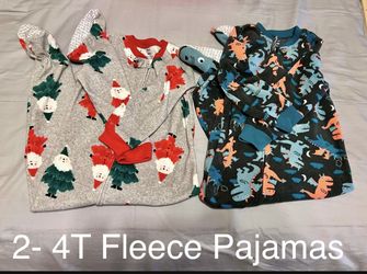 4T Fleece Pajamas