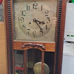 Mauthe German Box Clock Working