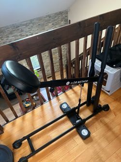 DB method squad machine with the belt.