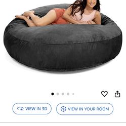Black Adult Bean Bag chair 