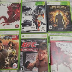 6 Xbox 360 Games