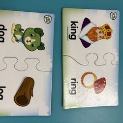 Rhyming Word Family Puzzle 
