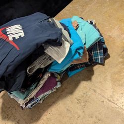 pile of men's clothes 