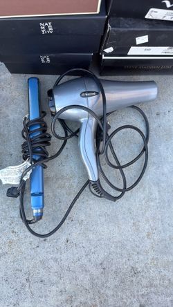 Babyliss Flat Iron And Framesi Hair dryer  