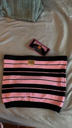Fb County Pink/black Top