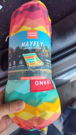 Grand Trunk Mayfly Reclining All-Terrain Chair Multicolor for Beach Camp