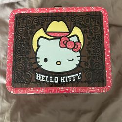 Hello kitty Western Lunch Box