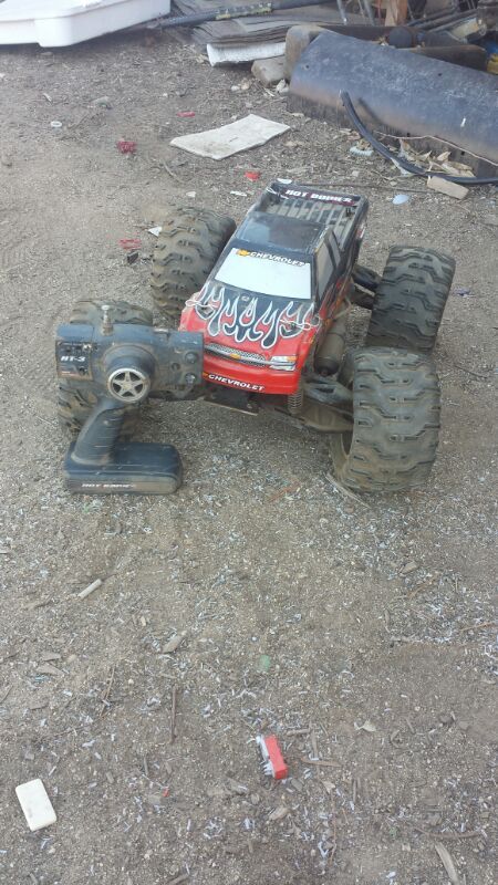 Hot bodies dirt demon rc truck