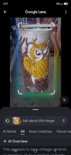 1970  OWL DECOR MAKE ME OFFER