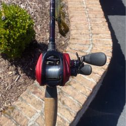 St Croix Bass Rod And Abu Garcia Reel