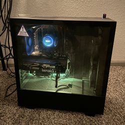 NZXT Gaming PC 3070 RTX (plus two free monitors)