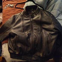 Leather Coat 
