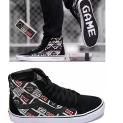 Vans X Nintendo Controller Sk8-Hi Vault Supreme Mens Size 10.5