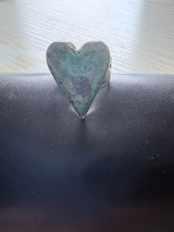 Sterling silver and Genuine Turquoise ring